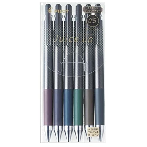 

Pilot Gel Ballpoint Pen Juice Up 0.5 Classic Glossy Color 6 Colors LJP120S56CCG