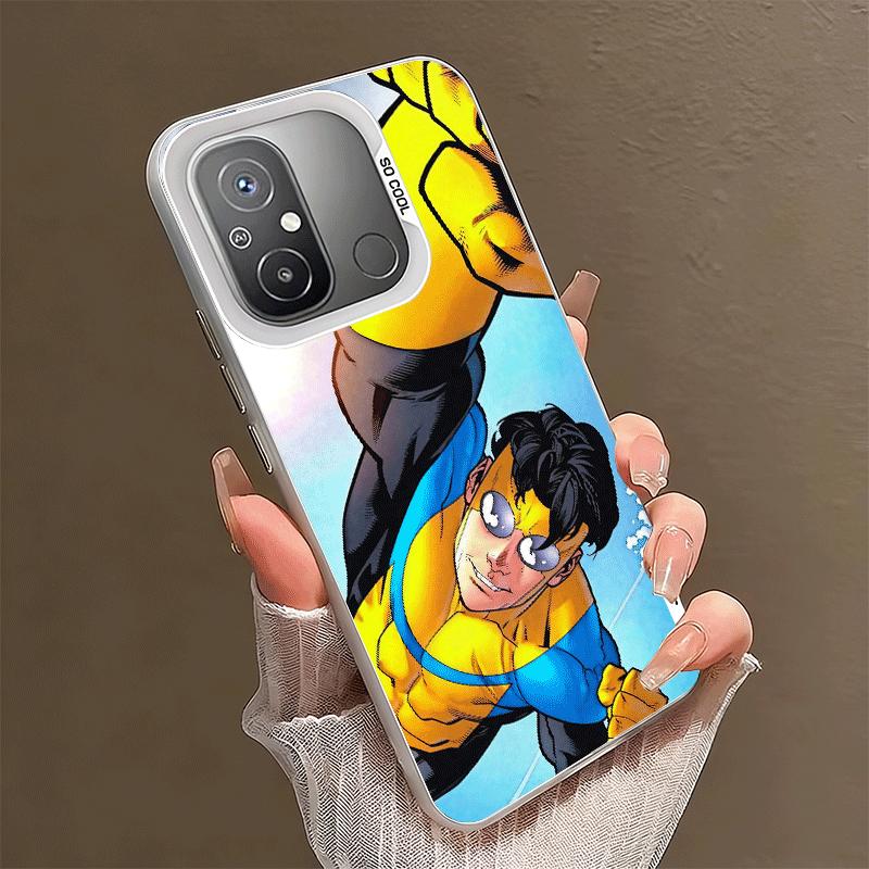 I-Invincible Anime Shockproof Phone Case for Xiaomi Poco X7 X6 X5 X3 Pro F7 Ultra M8 Redmi 15C 15 14C 13C 12C 10C 13 12 10