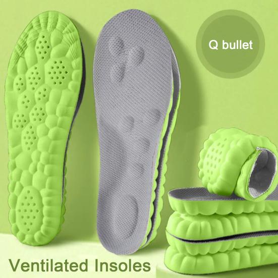 Arch Support Insoles for Foot Fatigue Relief Shock Absorbing Insoles Breathable Sweat-Absorbing Sports Insoles for Men And Women