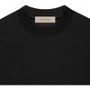 Fear of God Essentials SS22 Volná mikina s kulatým výstřihem Unisex Top Černá FOG-SS22-988