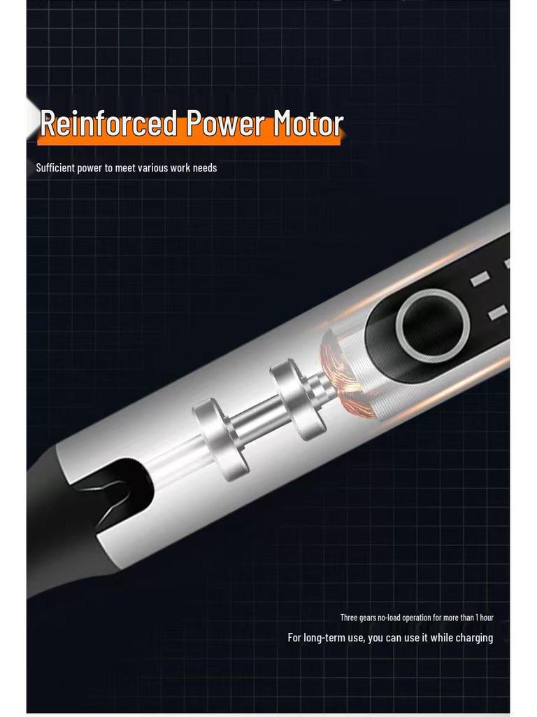 Electric Grinder Pen: Handheld Carving, Polishing & Engraving Tool for Jade & Wood