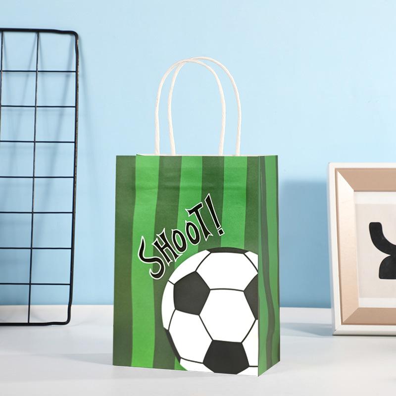 12Pcs Small size Paper Gift Bags with Handles Birthday Party Favor Bags 15*8*21cm