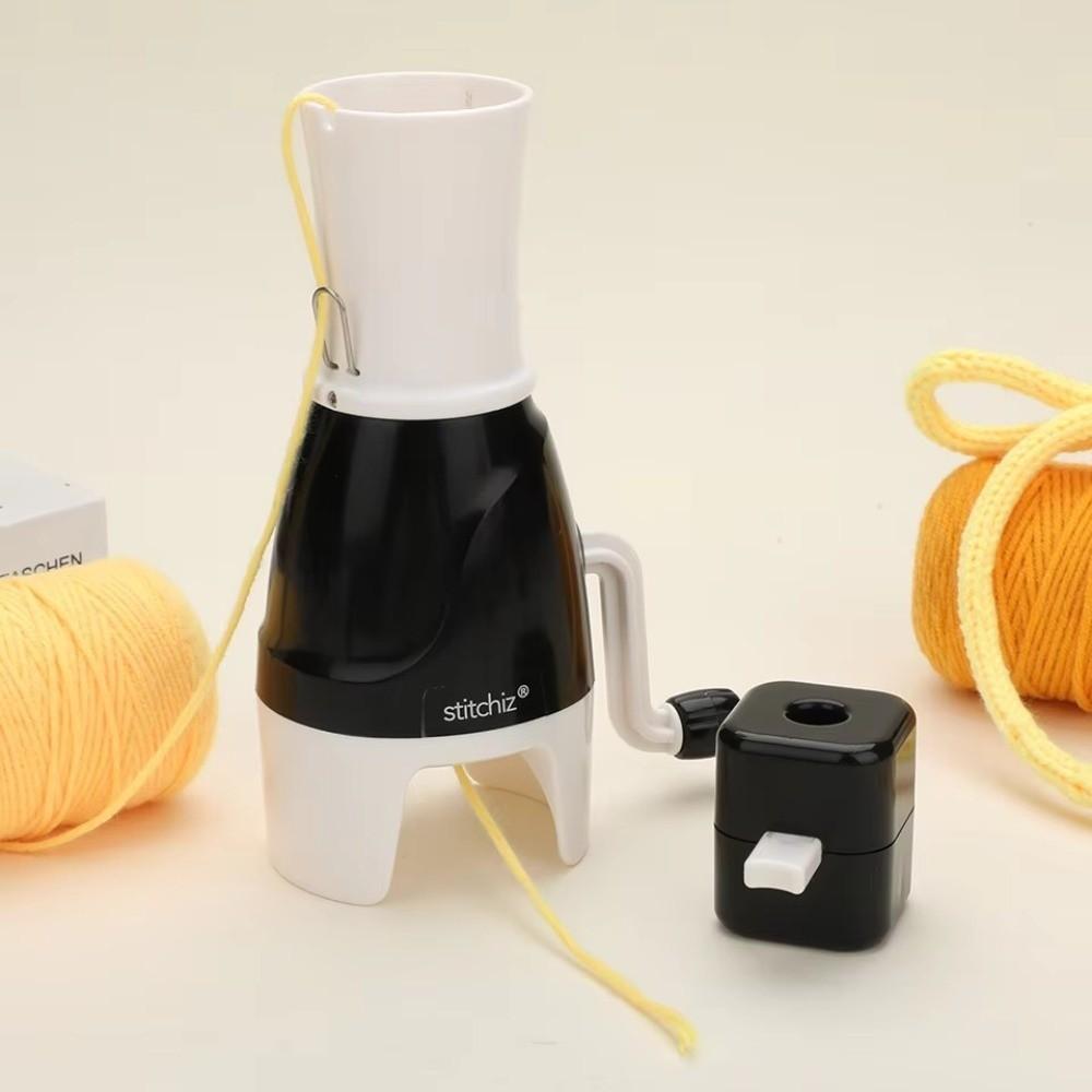 Manual Hand Operated Hand Crank Knitting Machine Portable DIY Knitting Spool Knitter Yarn Rope Knit Loom Knitted Bracelet