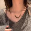 Tiger Eye Pendant Sweater Chain - Women's Autumn/Winter Light Luxury High-End Necklace
