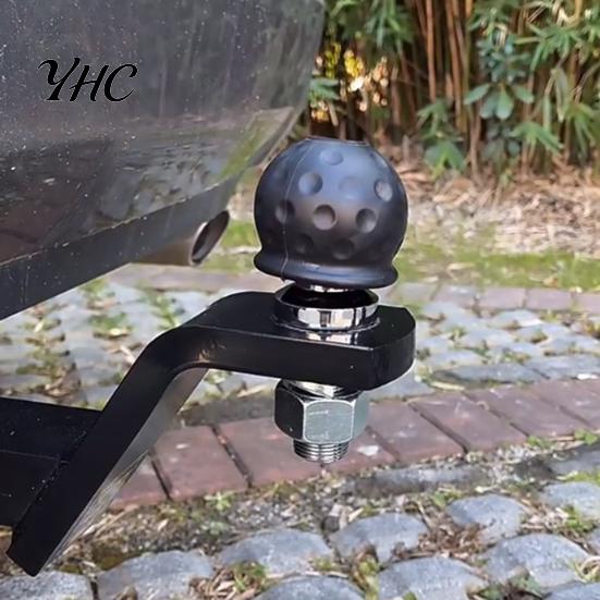 Tow Ball Cap Cover Simple Use Wear-resistant 4 Colors Accessory Universal 50mm Bar for Car