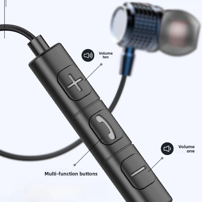 9D HIFI High Quality in Ear Earphone 3.5MM AUX/Type-C Digital Headphone Stereo Wired Headset with Mic Earbuds for IPhone Xiaomi