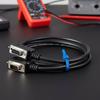 Db9 Rs232 Serial Cable Up Down Angle D-Sub 9 Pin Rs232 Serial Port Cable Com Port Extension Cord For Plc Modem Pos