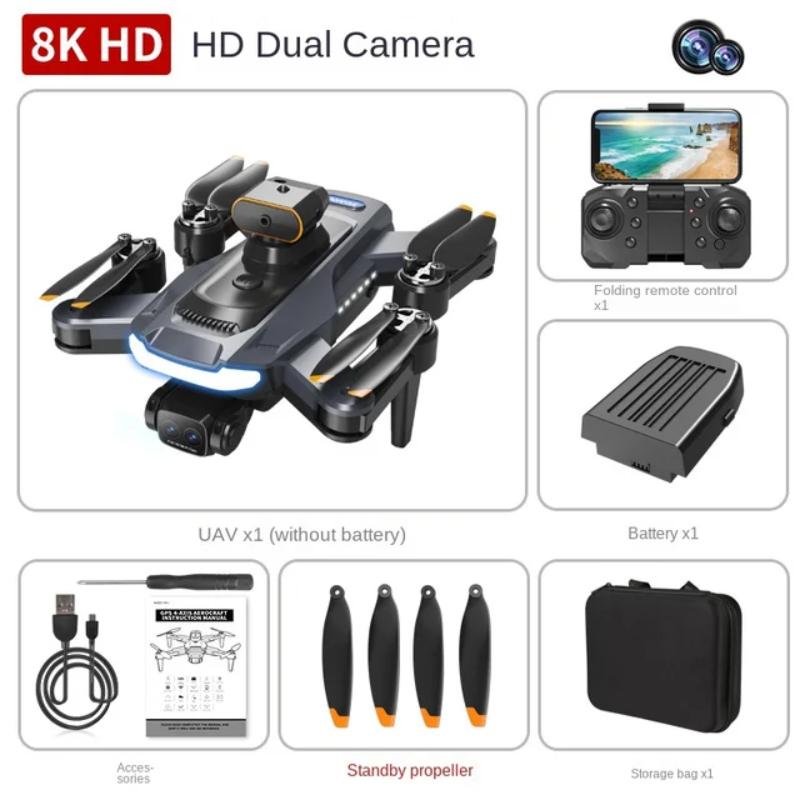 Foldable Mini Brushless Motor Drone, Quadcopter Remote Control Aircraft, High-definition Aerial Photography, Optical Flow Positioning