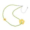 Flower Beaded Pendant Necklaces Small Chain Necklace Choker Pendant Necklaces
