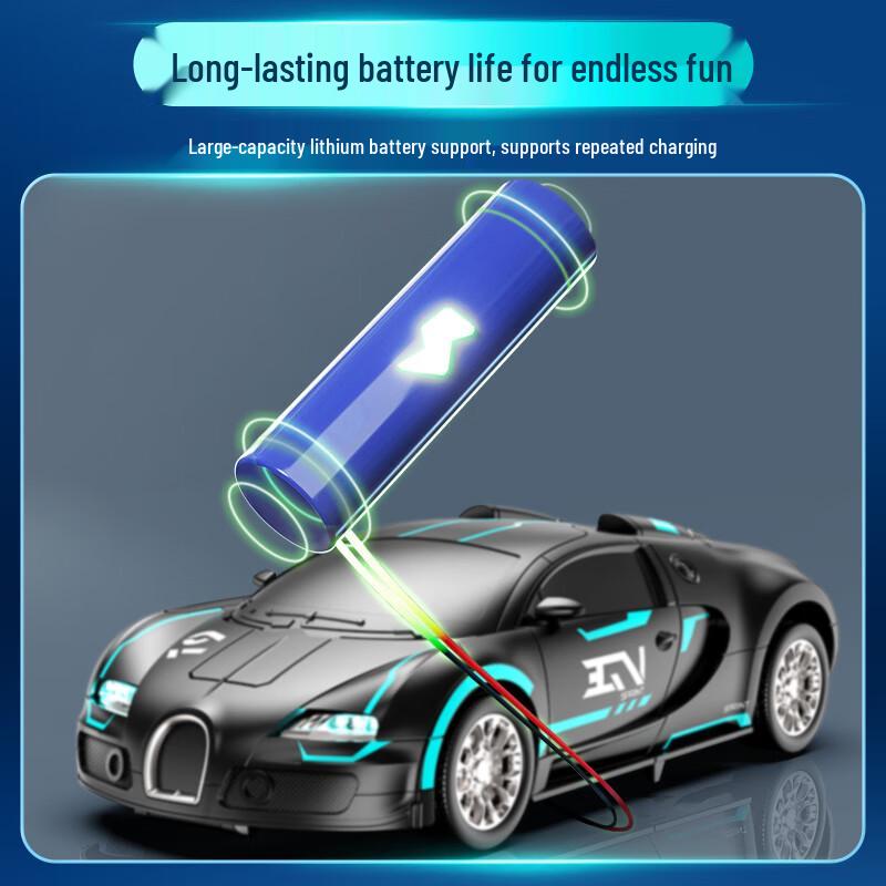 JJR/C Bugatti Transforming RC Robot Car