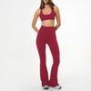 New chest sports back underwear shorts set fitness sports yoga Pilates quick-drying two-piece set