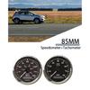 ELING 85mm 40 80 160 MPH Speedometer GPS Odometer Tachometer 3K 6K 8K RPM with LCD Hour Meter Red Yellow Backlights 12V 24V