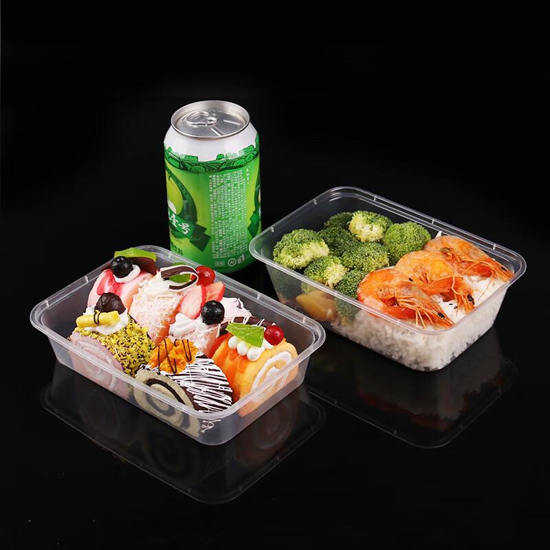 Disposable Square Food Container with Lid