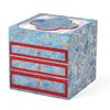 Chinese Style Multi-Layer Jewelry Box: Large Capacity for Rings, Necklaces, Bracelets - Perfect for Wedding and National Style Collections