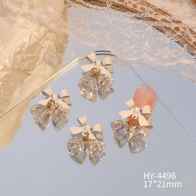 

1 шт., украшение для ногтей своими руками, 3D-кристаллический колокольчик, подвеска для ногтей в виде бабочки, сверло для маникюрного дизайна, аксессуар A 1Pc