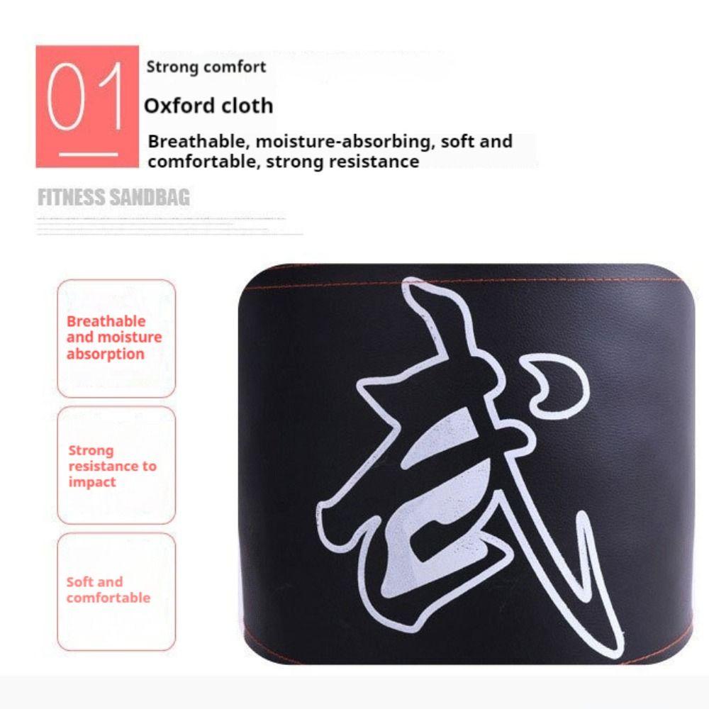 Oxford Cloth Boxing Sandbag PU Leather Training Bag Durable Punching Bag  Adult Kids