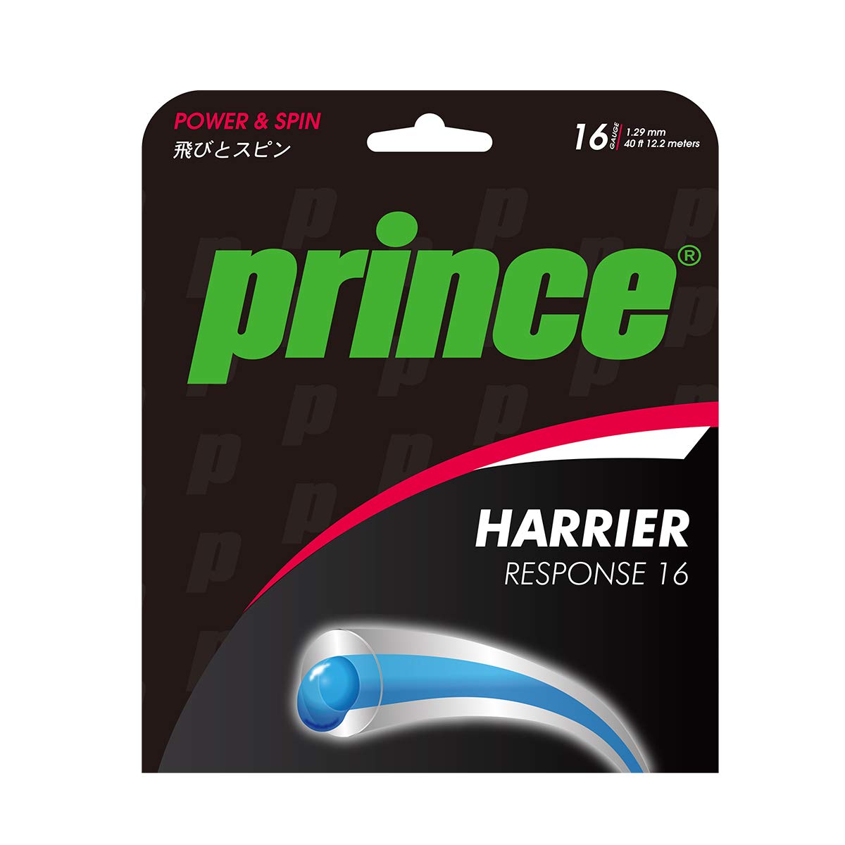 

Prince Hardball Tennis Gut Harrier Response 16 7JJ021 прозрачный серый