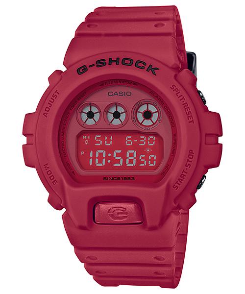 

Casio G-SHOCK Men s Resin 200M Water Resistant Shock Resistant Alarm Quartz Watch DW-6935C-4 красный