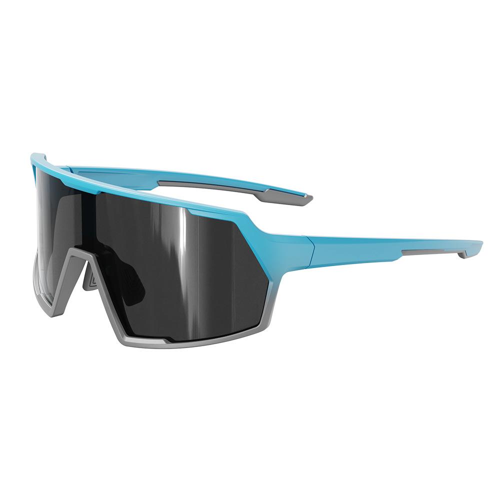 2026 New TR90 Outdoor Windproof Sand Mountain Bike Riding Glasses Fashionable One-piece Sports Sunglasses