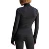adidas Giacca da Donna Asmcaeroready in TPR Media Elasticità Comoda Asciugatura Rapida Collo Alto Manica Lunga Giacca Nera JF3794