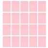 20Pcs Sheet Protector Paper Binding Cover Matte   30 Holes PP Plastic for Presentation