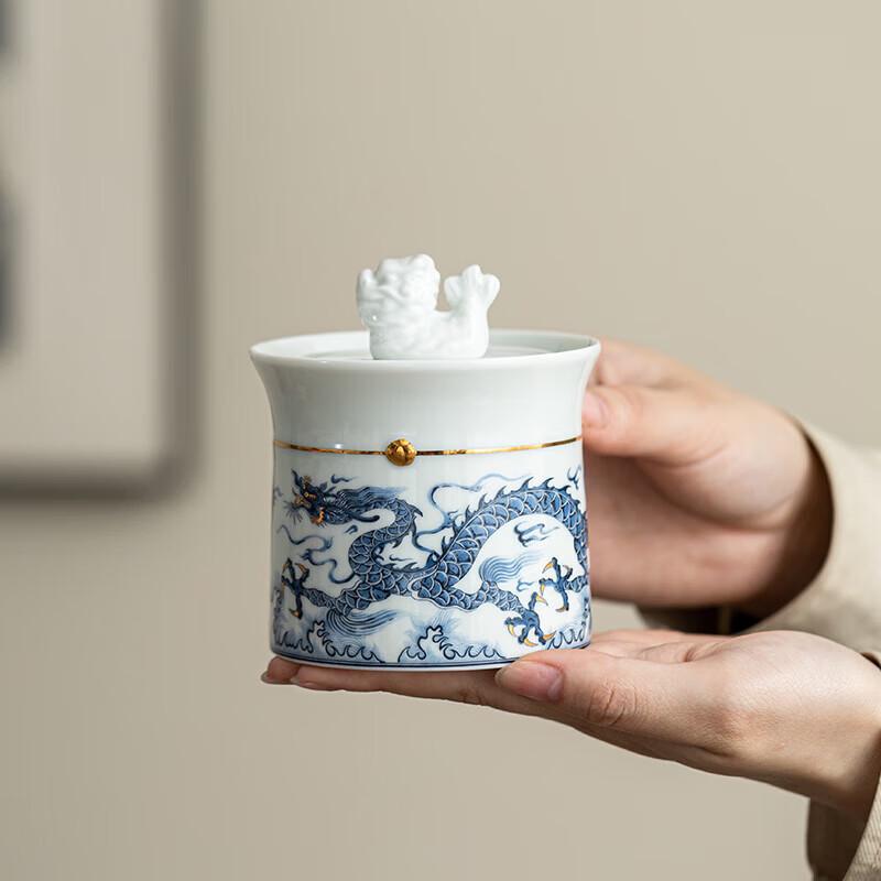 Dragon Soaring Chinese Tea Set Gift Box