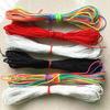 0,4-1,5mm 10 Meter/Los Schwarzes Nylonkordel Garn Chinesischer Knoten Makramee Kordel Armband Geflochtene Schnur DIY Quasten Perlenfaden