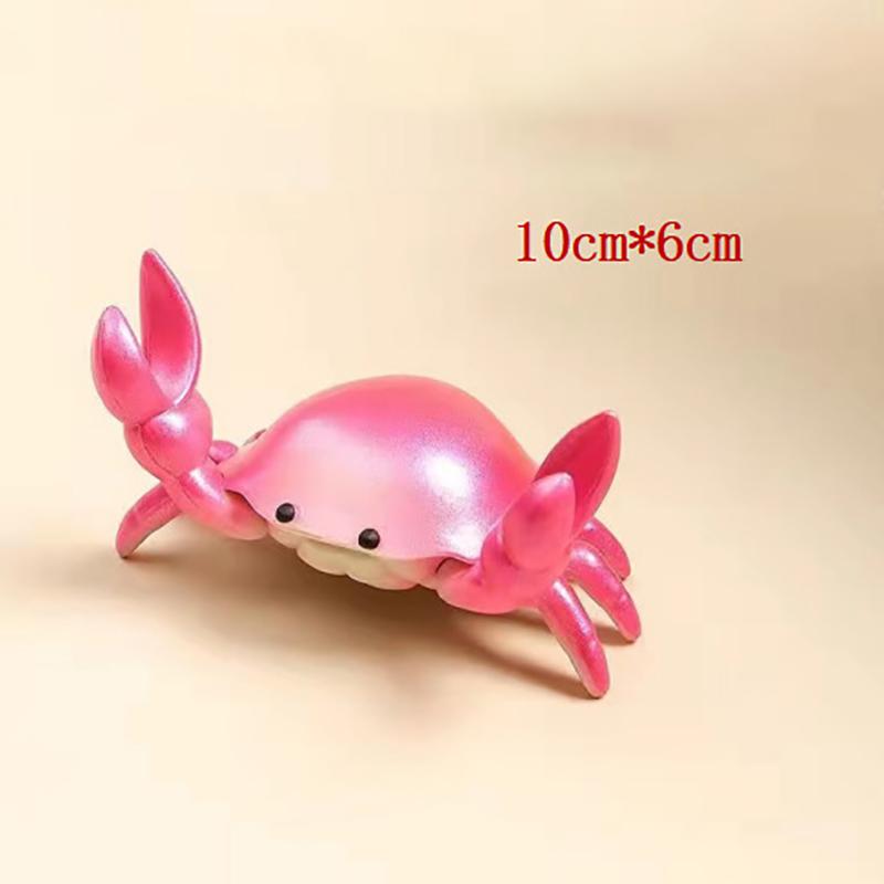 

Забавный краб настольный держатель для ручек креативный краб-штангист держатель для ручек настольные украшения оригинальный дизайн животного одинарная подставка для ручек