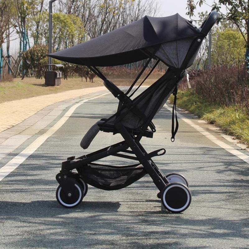 Wear Resistant Cloth Sun Shade Universal Baby Strollers Sunshade Toddler Umbrella Cart Pushchair Protective Accessories