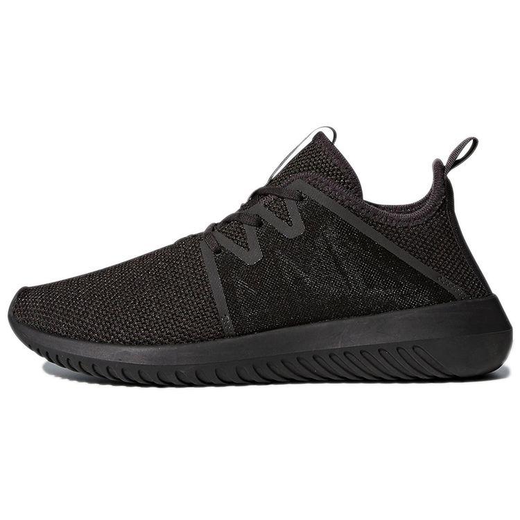 Adidas Originals Tubular Comfortable Versatile Non-Slip Durable Low-Top Lifestyle Casual Shoes Women Sneaker Charcoal-Black BY9747