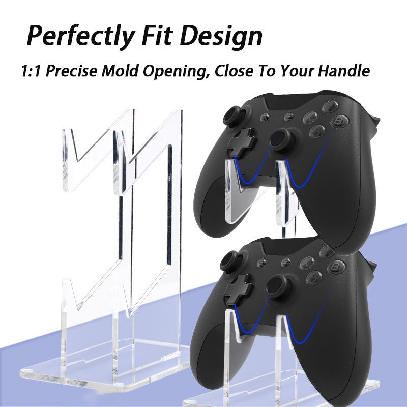 VAORLO Geeignet für PS5/PS4/Switch Pro/Xbox Elite/Xbox Controller Halter und Kopfhörer Halter Spiel Zubehör Universal Halterung