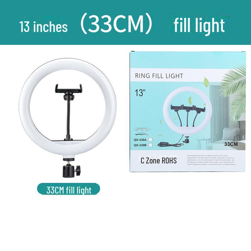 Portable Selfie Ring Light for Enhanced Beauty and Live Broadcast