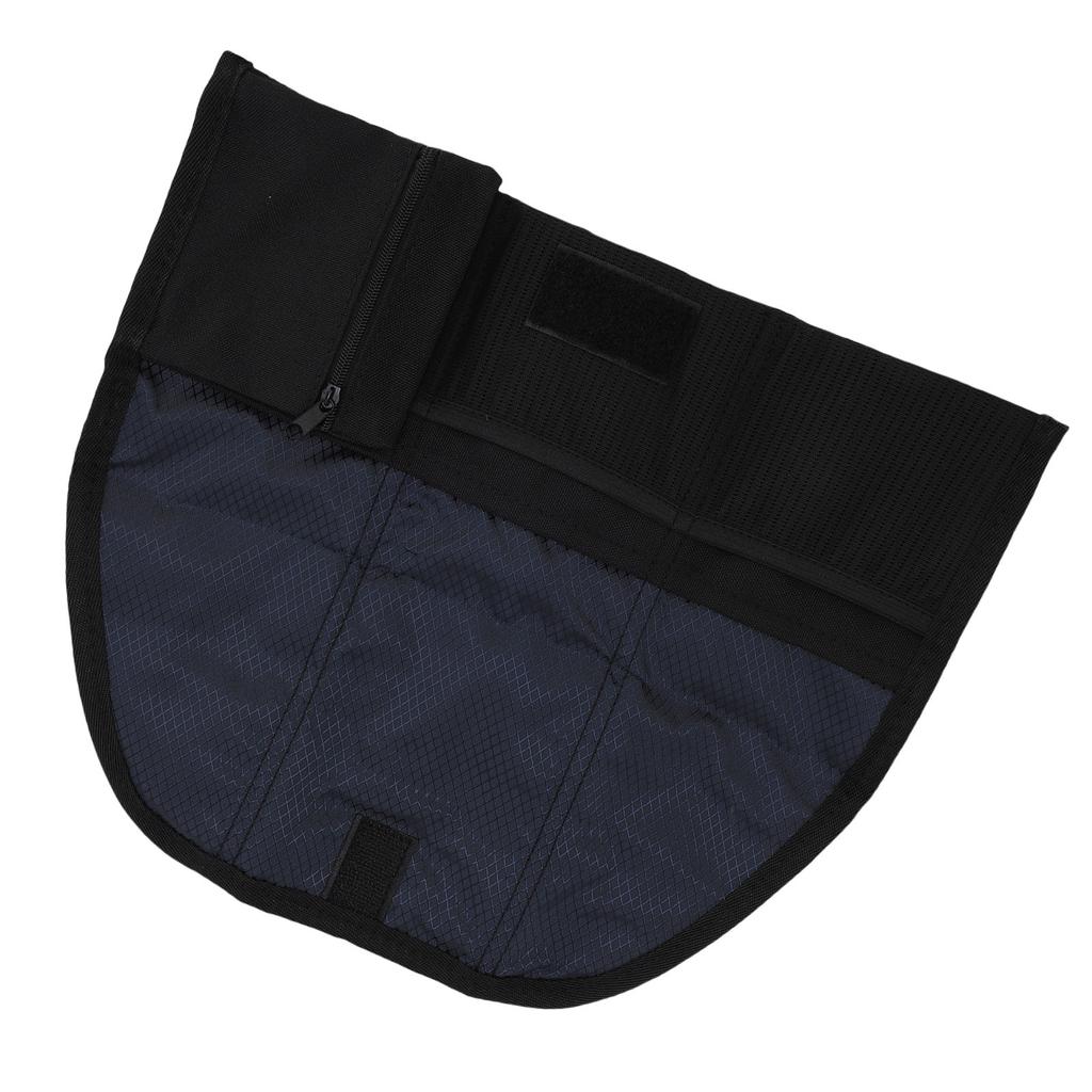 Road Bike Saddle Bag Polyester Multi Compartments Touch Fastener Compact Bike Tool Storage Tail Bag for Repair