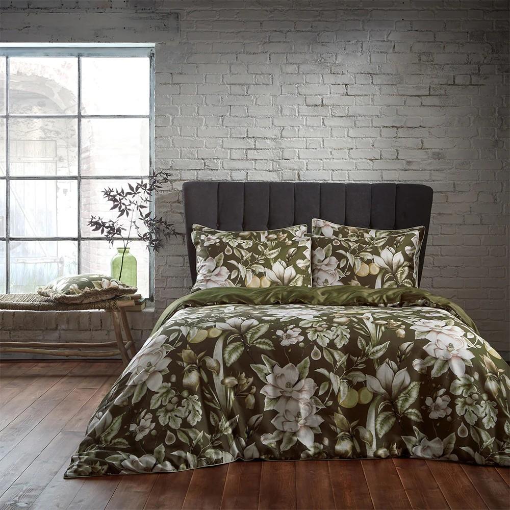 EW by Edinburgh Weavers Lavish Sateen Floral Duvet Cover Set