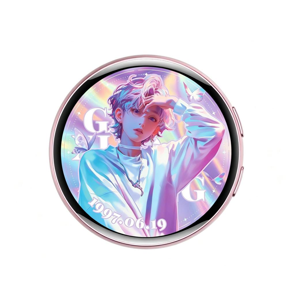 AI Dialogue Translation HD Touchscreen Audio Badge