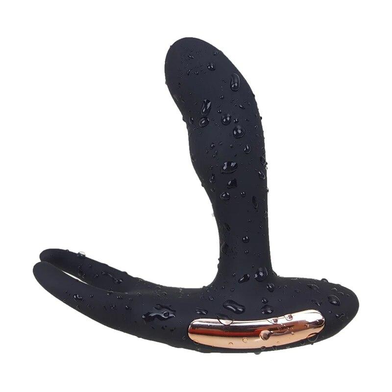 Remote Control Male Prostate Massager Wireless Prostata Anal Vibrators for Male Sex Toys for Men Heating Anal Plugs Products