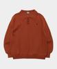 SOMEPLACE MAN Basic Rugby Single Collar Soft Knit Sweatshirt_3 Colors