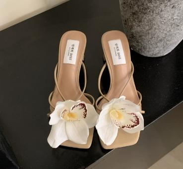 Pantoufles Basses En Caoutchouc Pour Femmes, Chaussures À Talons, 2026