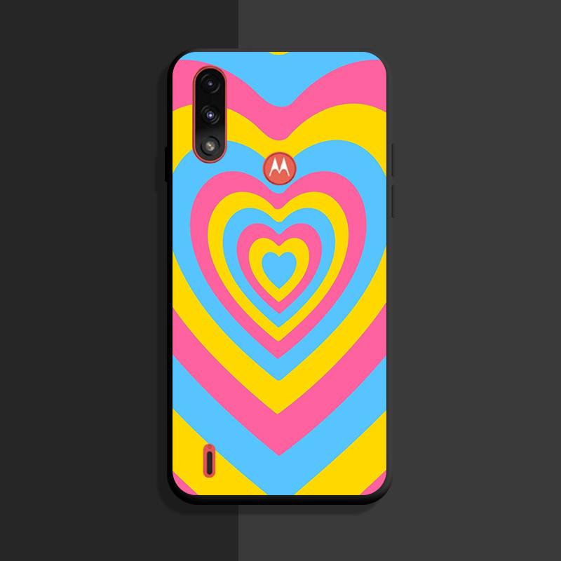 Per Moto E7i Power Custodia TPU Morbida Moda Paraurti in silicone Capa per Motorola Moto E7 Power Plus + Custodie per telefoni E7Power E 7i 7 Cover