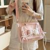 School Bag Korean Style Fashion Crossbody Bag for Women, Japanese Minimalist Original Pain Bag, New Versatile Handbag for Girls