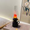 Cartoon Anime Flame Decorative Light with Handle Lightweight Portable Moving Castle Kerosene Candle Atmosphere Lamp