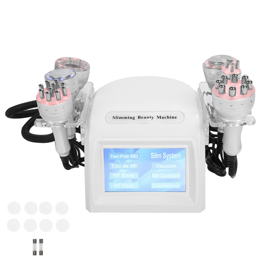 7 in 1 Body Slimming Machine Household Ultrasonic Cavitation Anti Cellulite Massage Device220V AU