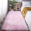 Modern Luxury Plush Tie Dye Fluffy Carpet Soft Rainbow Shaggy for Living Room High Pile Machine Made 1 Piece MOQ Hot Sale