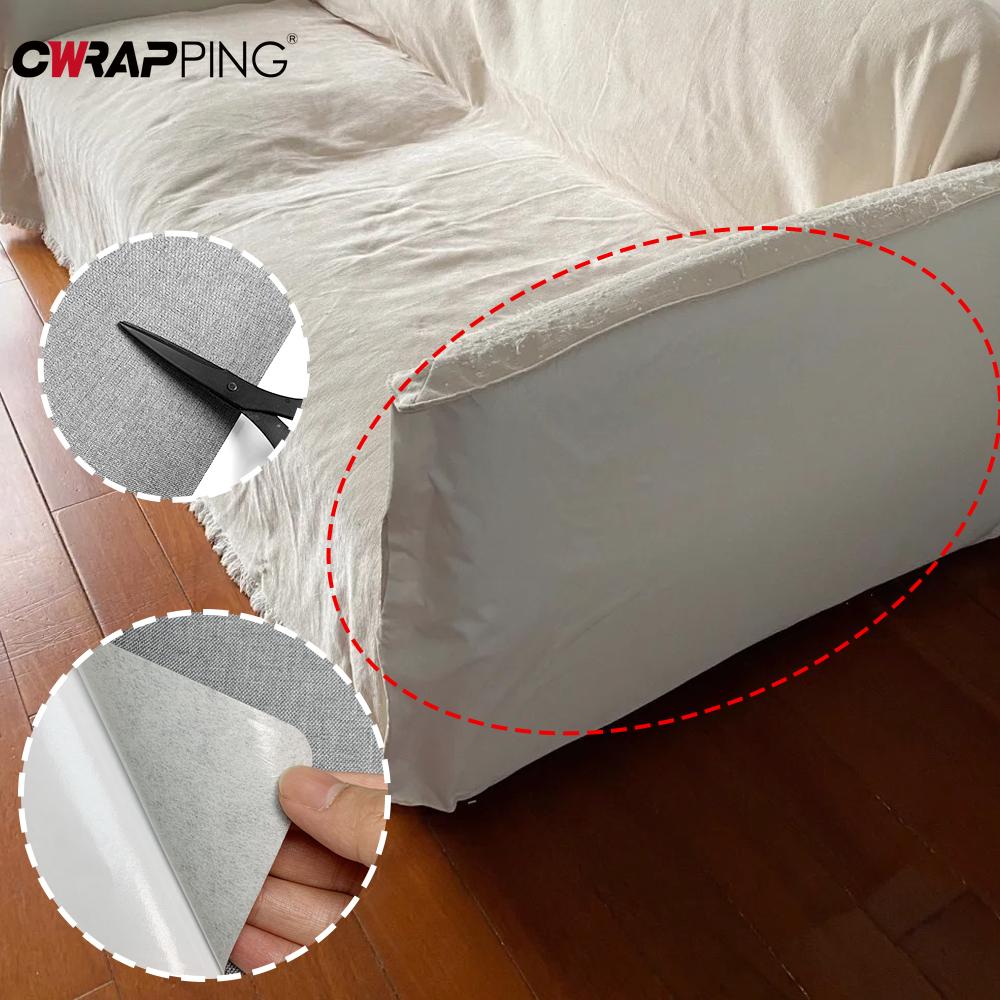 20x28cm Mehrfarbiger Selbstklebender Leinenflicken für Sofa Bett Stuhl Autositz Möbel Leinenstoff Reparaturflicken DIY Fixflicken