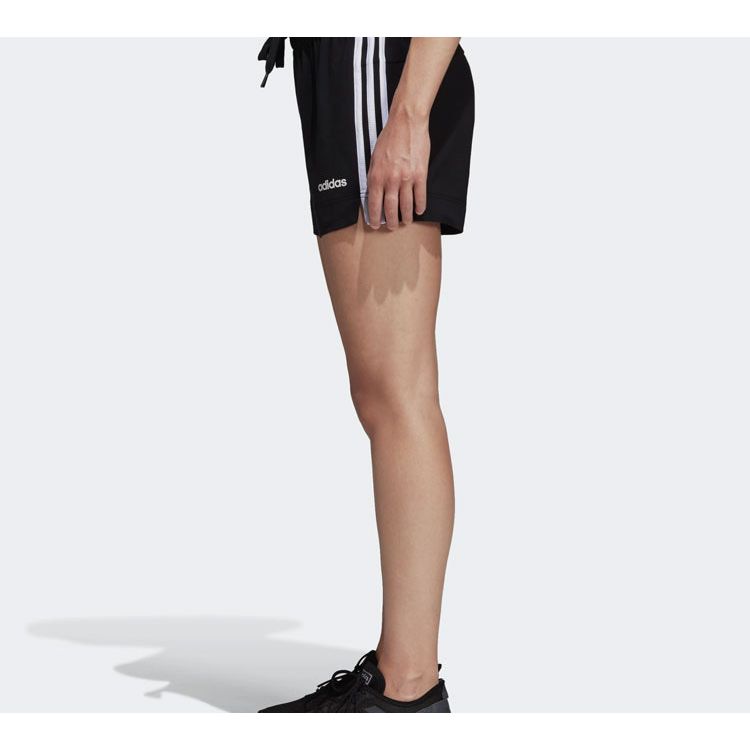 adidas Sportliche Shorts mit hoher Taille für Damen, Unterteile Schwarz DP2405