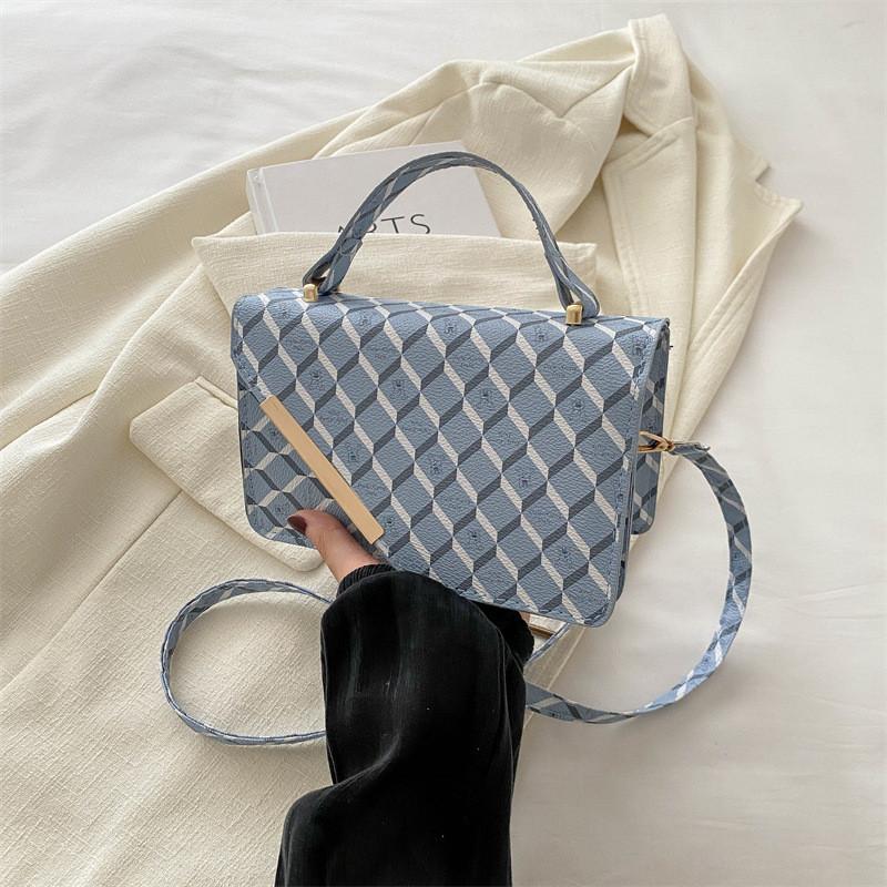 Vintage Chic Pu Shoulder Bag Small Square Crossbody Bag For Women In Trendy Colors