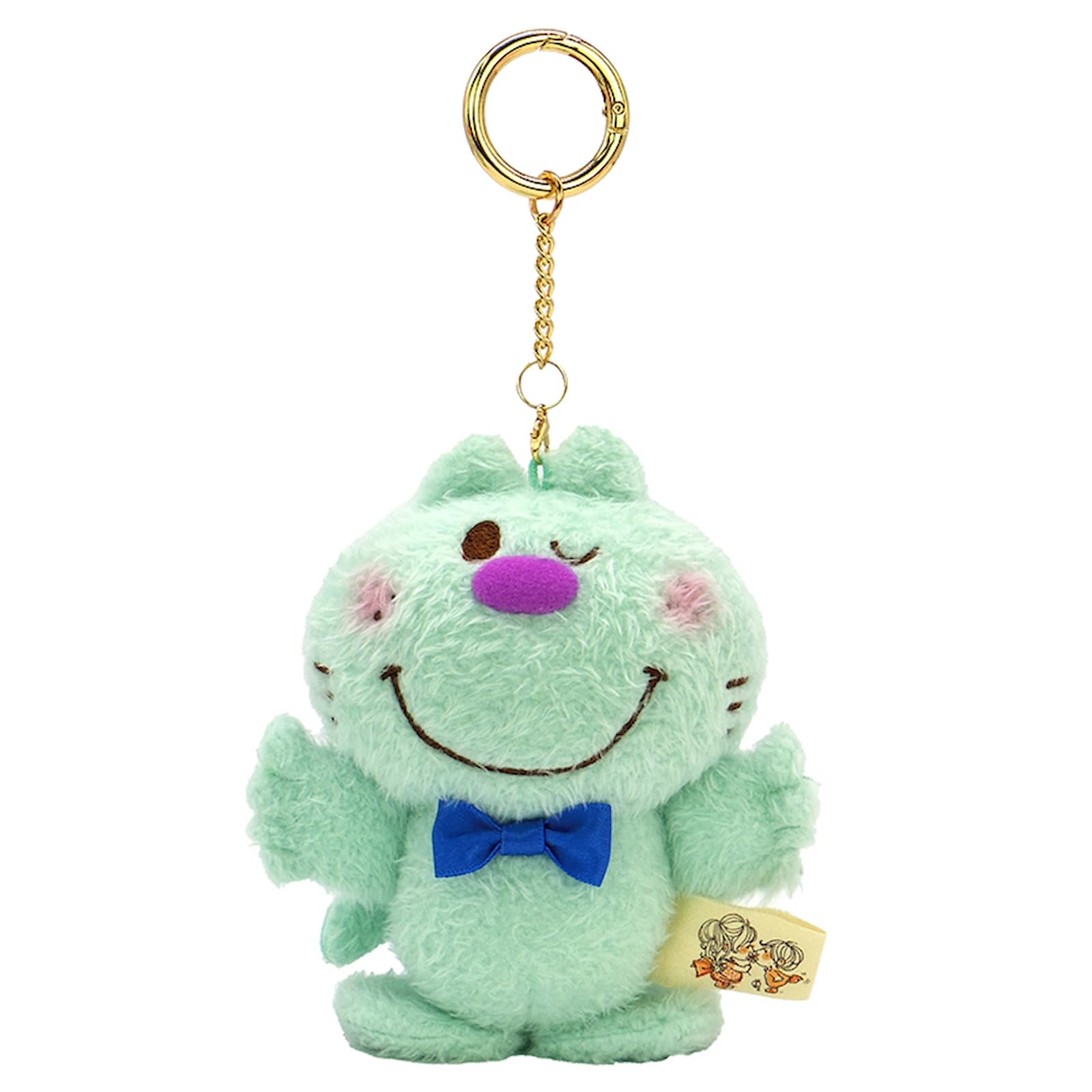 

Nakajima Corporation Ado Mizumori Cat Mascot, Mint, 213143-25, H12 x W11 x D6.5cm