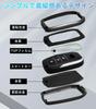 CigaMaTe Car Key Case, For Toyota, Genuine Leather, Key Cover, Leather x Metal Frame,