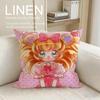 Anime Maho Girls Precure Cushion Cover Pillowcase Set Pcs X X Breathable Washable Sofa Cushion Cover