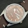 JAPAN VINTAGE REFURBISHED SEIKO AUTOMATIC 6309A MENS BROWN DIAL WATCH A443178-1